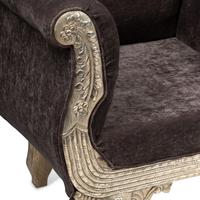 An Anglo-Indian Silvered Metal Repoussé Seating Suite
