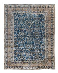 A Kirman Wool Rug 11 feet 2 inches x 9 feet.