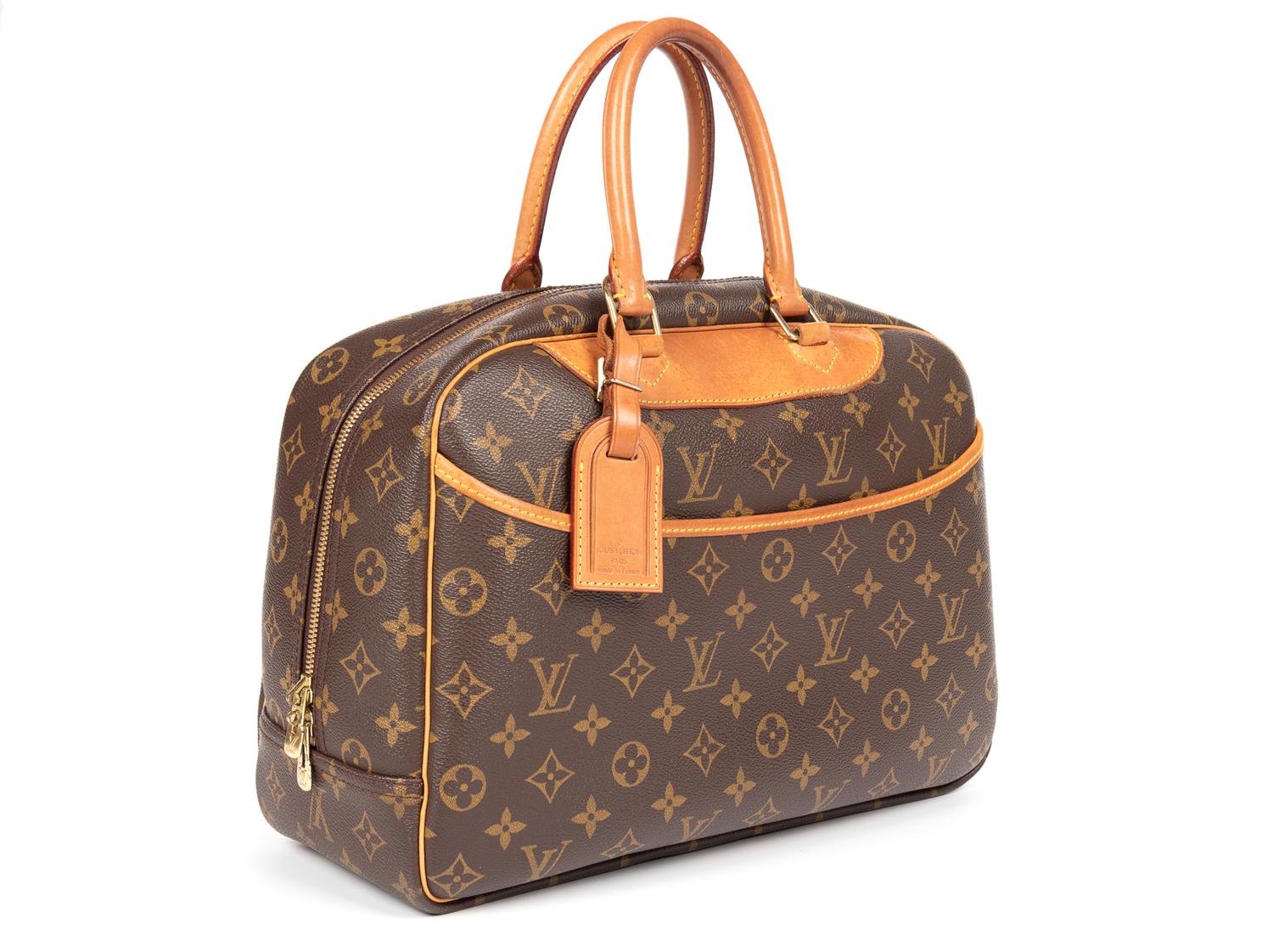 Louis Vuitton Monogram Deauville Hand Bag, 2000
