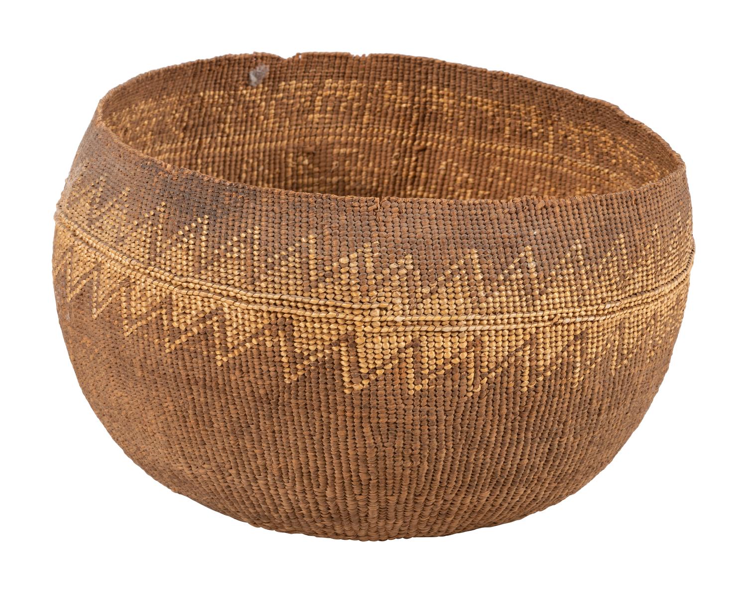 Hupa Basketry Bowl