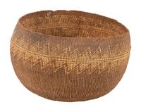 Hupa Basketry Bowl