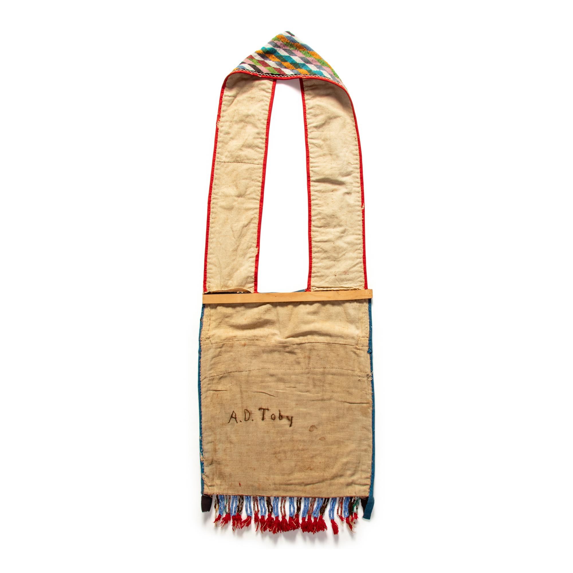 Anishinaabe Beaded Bandolier Bag