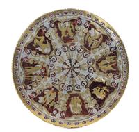 A Napoleon III Style Boulle Marquetry Side Table Height 29 1/2 x diameter of top 20 1/4 inches. — 20TH CENTURY