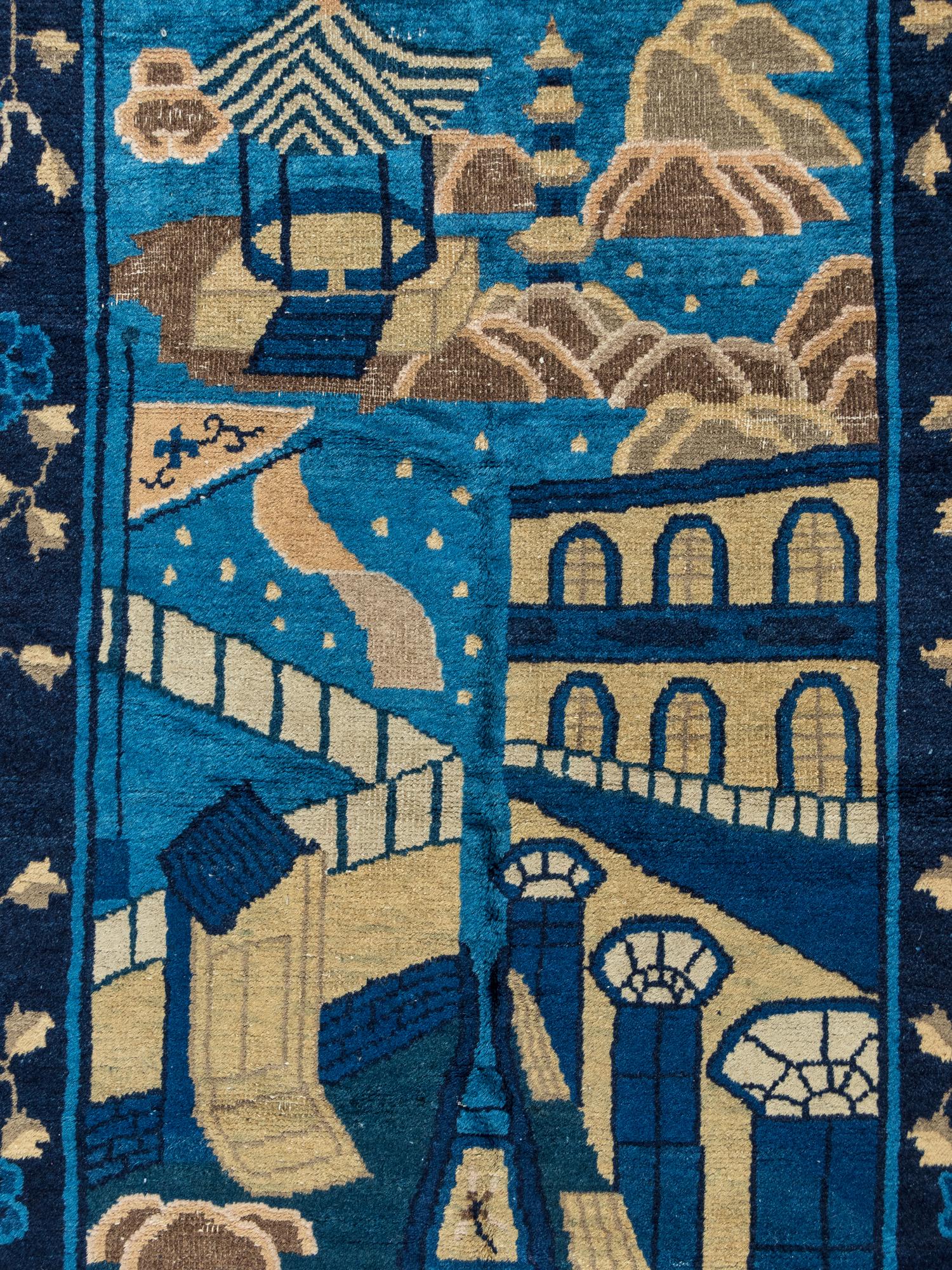A Chinese Wool Rug