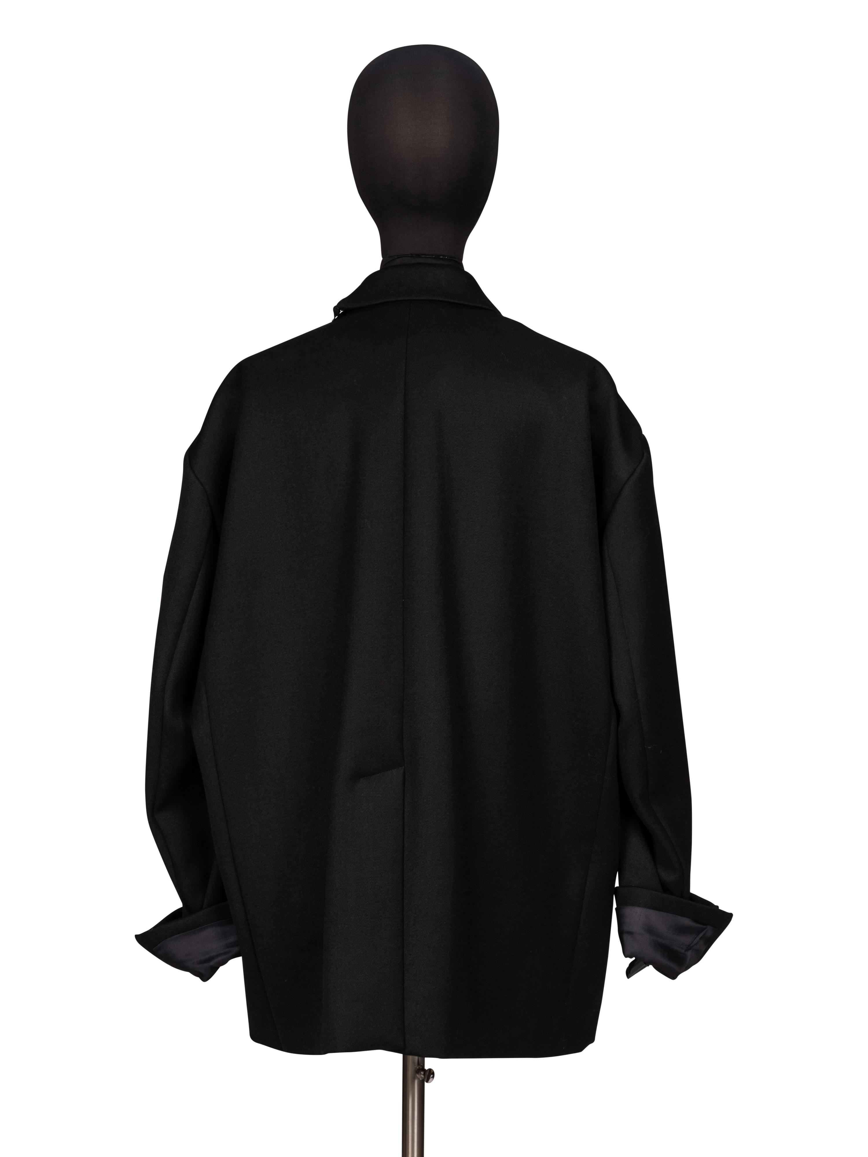 Vetements, Oversized Black Blazer