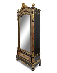 A Napoleon III Boulle Marquetry and Gilt-Bronze Mounted Armoire
