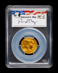 A 2008-W American Buffalo-First Strike $10 Gold Coin (PCGS MS70)