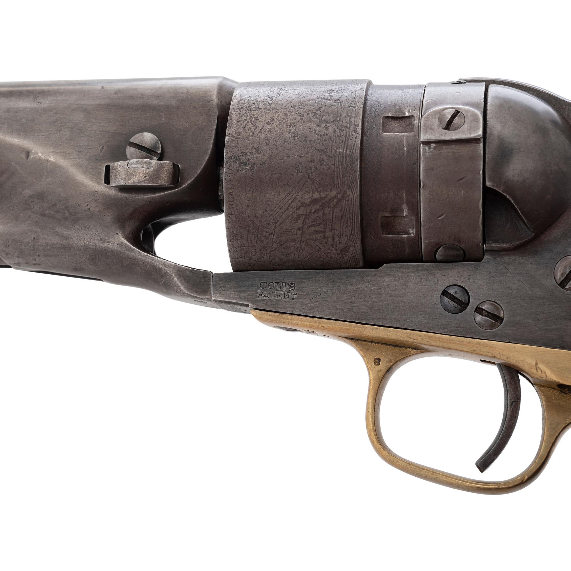 Colt Model 1860 Army Thuer Conversion with Ivory Grips