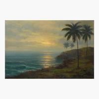 Guillermo Gómez Mayorga (Mexican, 1890–1962) Atardecer Costero