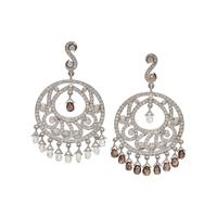 DIAMOND AND COLORED DIAMOND EARRINGS
