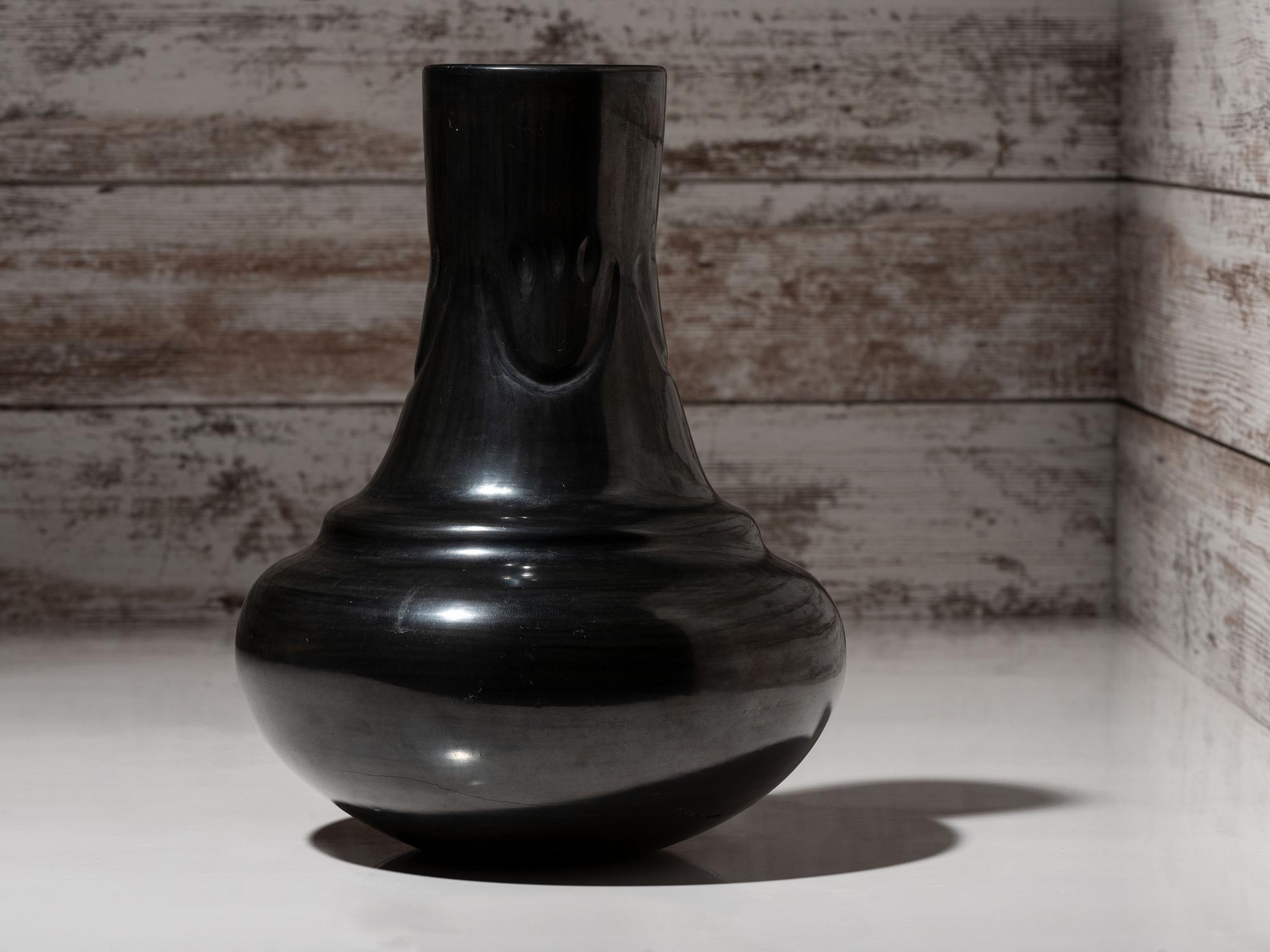 Blackware Pottery Vase