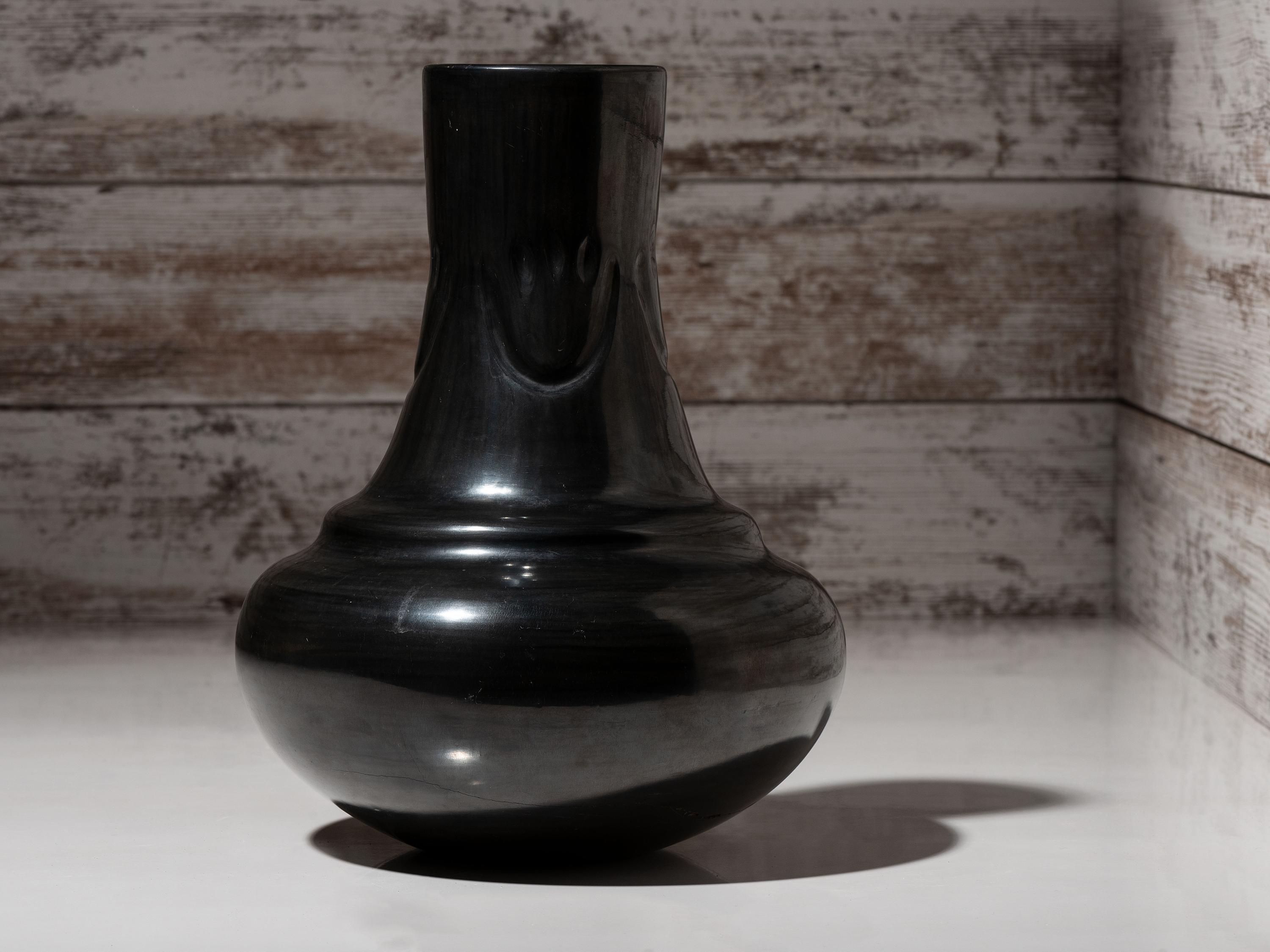 Blackware Pottery Vase