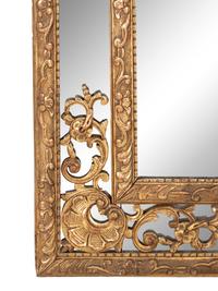 A Louis XV Style Giltwood Pier Mirror
