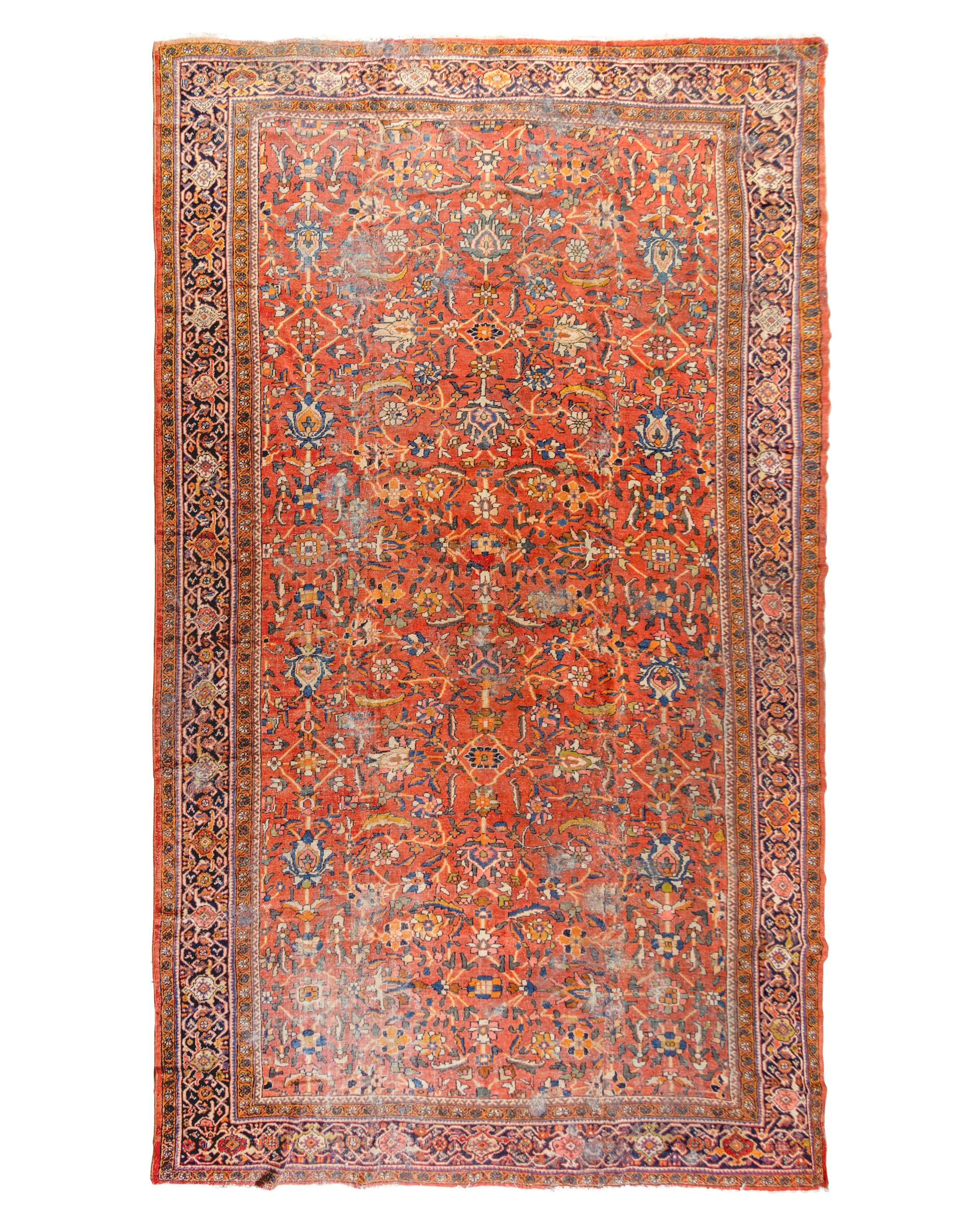 A Mahal Wool Rug