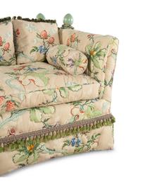 A Chintz-Upholstered Knole Sofa
