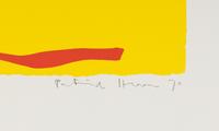 Six in Vermillion with Green in Yellow; Six in Vermillion with Violet in Red; and Six in Vermillion with Red in Red (a group of three prints), 1970