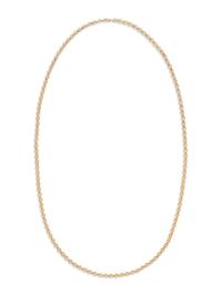 VAN CLEEF & ARPELS, YELLOW GOLD LONGCHAIN NECKLACE