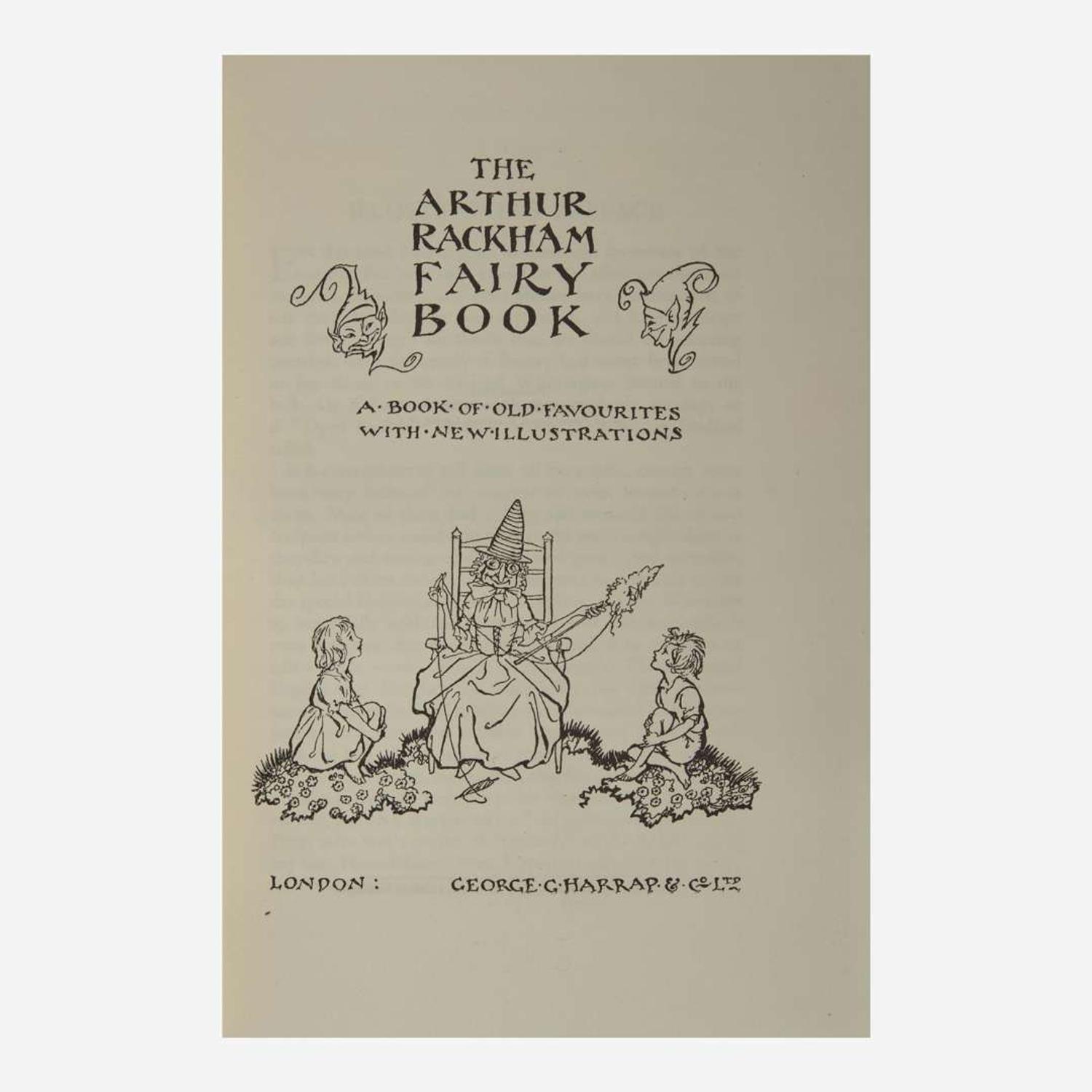 [Children's & Illustrated] [Rackham, Arthur] The Arthur Rackham Fairy Book