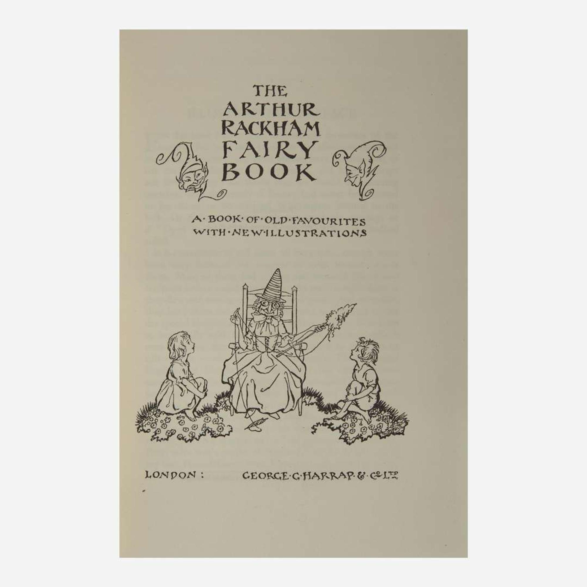 [Children's & Illustrated] [Rackham, Arthur] The Arthur Rackham Fairy Book