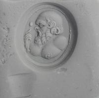 A Neoclassical Gold and Carnelian Finger Ring with the God Silenus