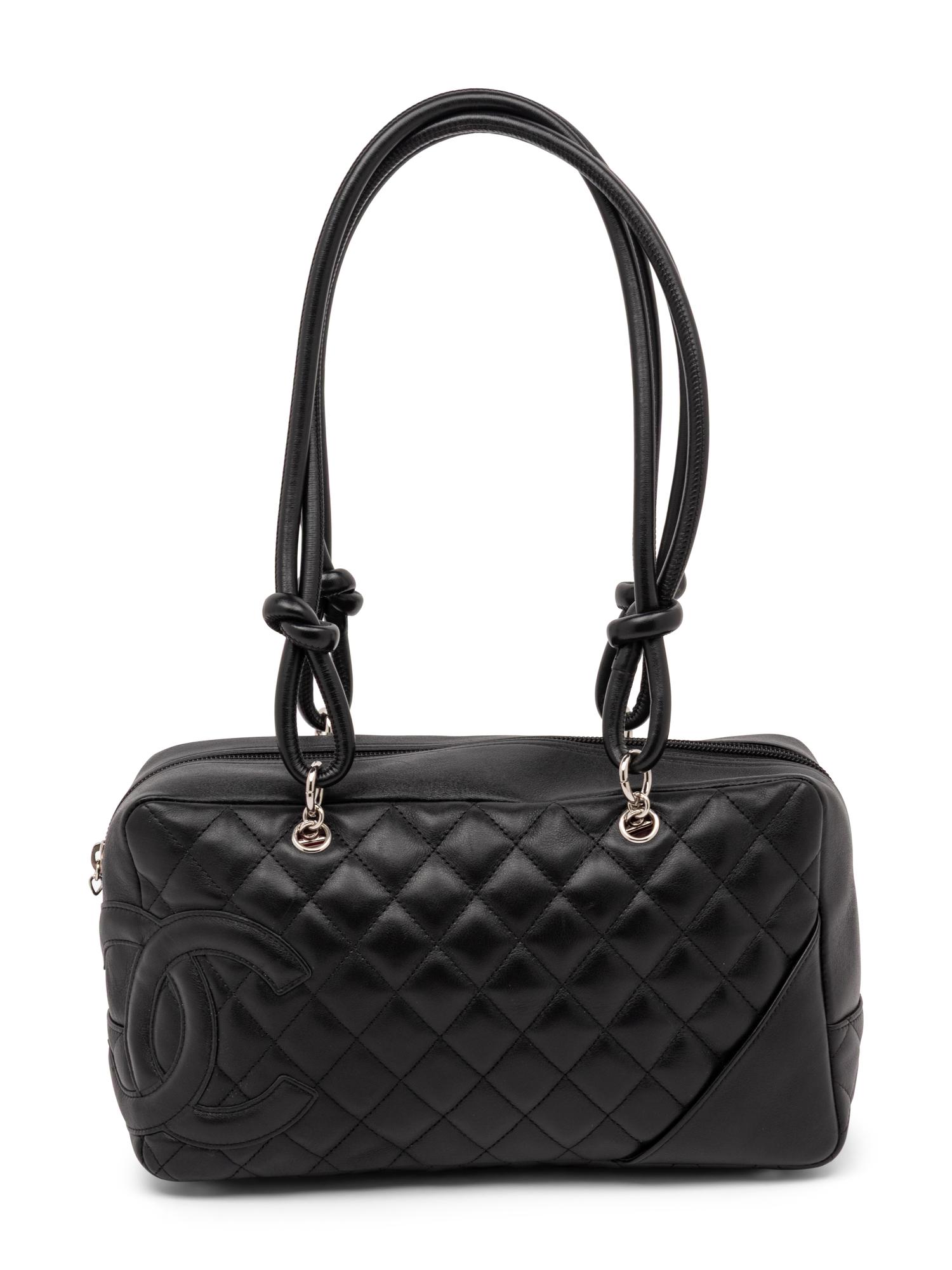 Chanel, Small Black Ligne Cambon Bag