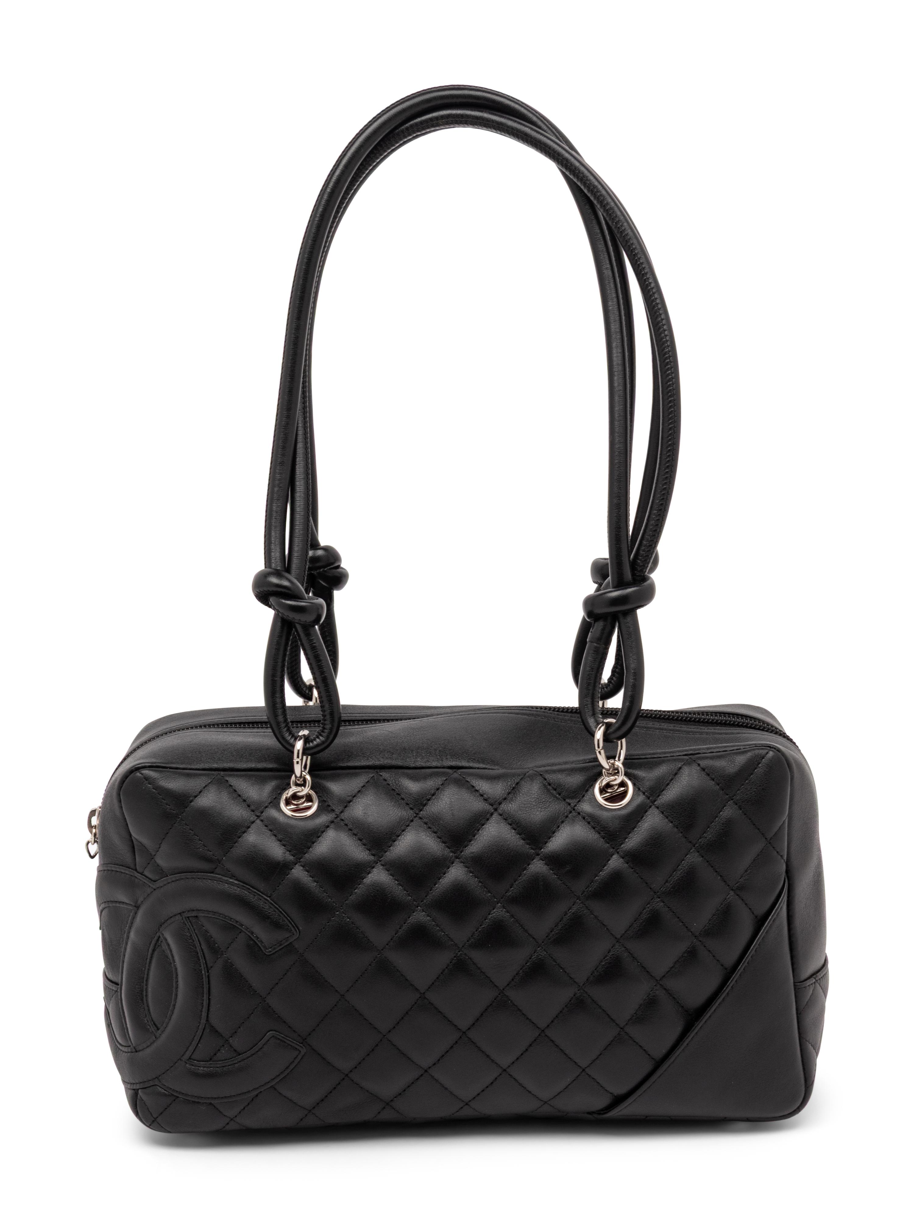 Chanel, Small Black Ligne Cambon Bag