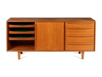 A Svend Madsen for Falster Danish Teak Credenza
