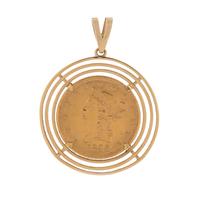 LIBERTY $10 COIN PENDANT