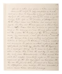 [CIVIL WAR - CUSTER, George A.]. Manuscript documenting the wartime experiences of Major Harlan Page Lloyd, 22nd New York Cavalry and 24th New York Light Artillery, aid to Custer during the Shenandoah Campaign.