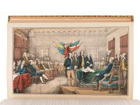 TREVELYAN, George Otto, Sir (1838-1928). The American Revolution . -- George III and Charles James Fox . London, New York, Bombay & Calcutta: Longmans, Green, and Co., 1899-1907, 1912-1914.