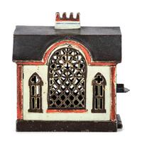 A J. and E. Stevens 'Magic' Cast Iron Mechanical Bank