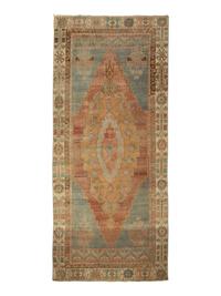 An Oushak Wool Runner