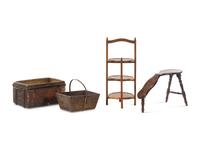 Four Wood Decorative Articles