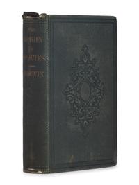 DARWIN, Charles (1809-82). On the Origin of Species by means of natural selection . New York: D. Appleton, 1860.
