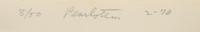 Six Lithographs Drawn from Life (complete portfolio of 6)