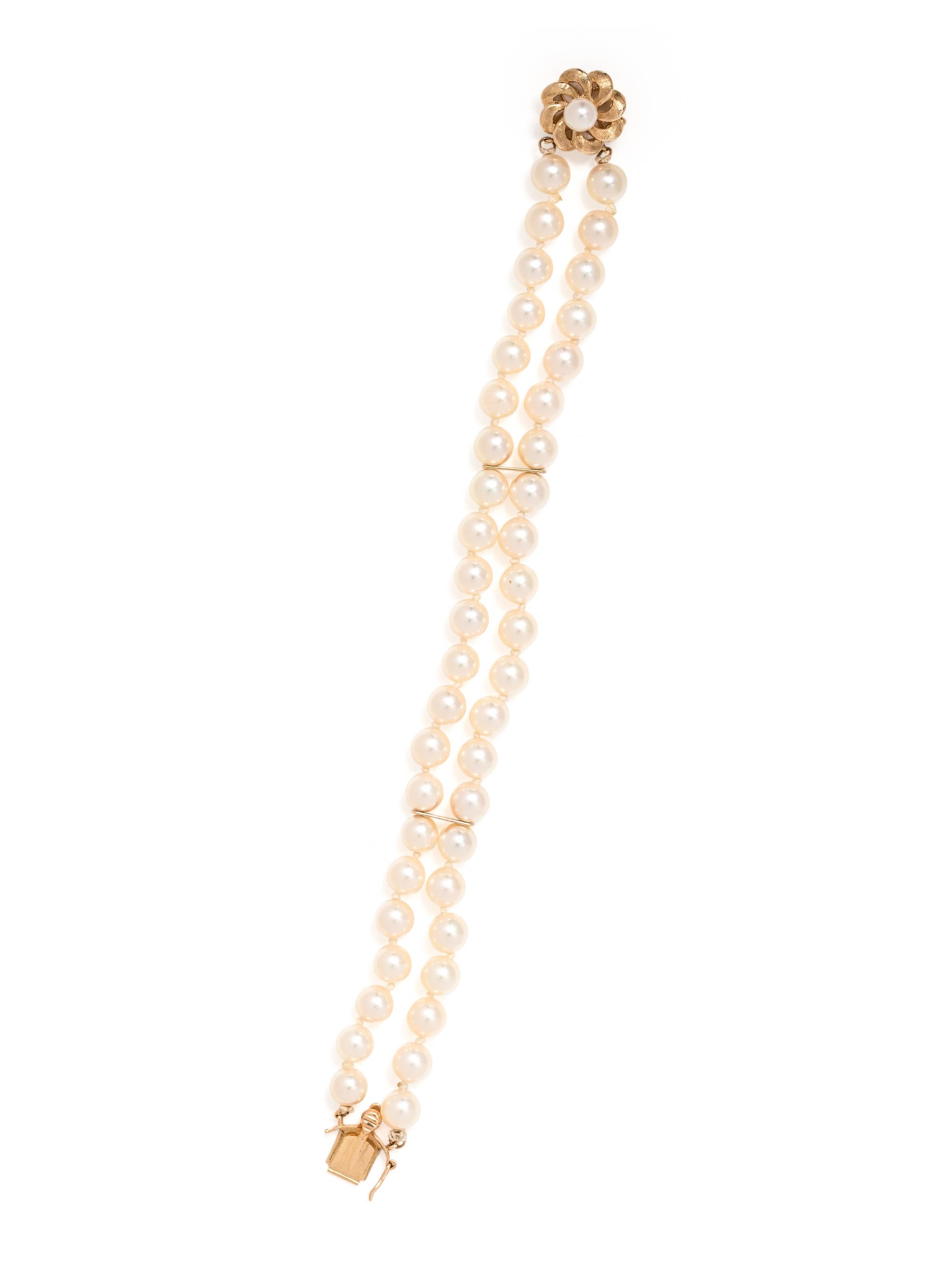 CULTURED PEARL BRACELET