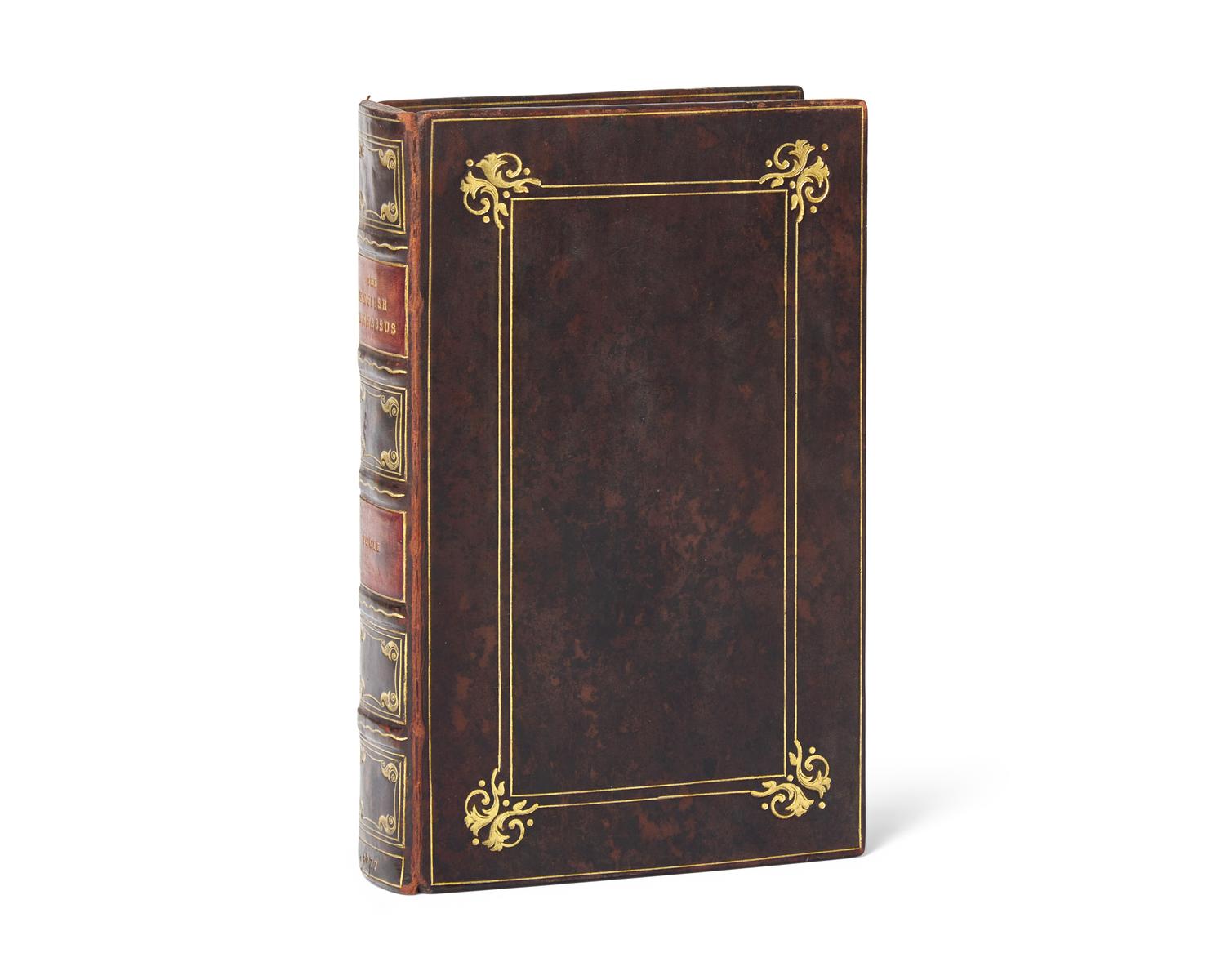 POOLE, Joshua (fl. 1632-1646). The English Parnassus: Or a Help to English Poesie... London: Printed for Henry Brome, 1677.