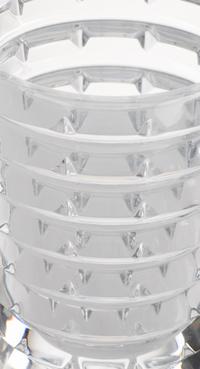 Two Baccarat Glass Vases
