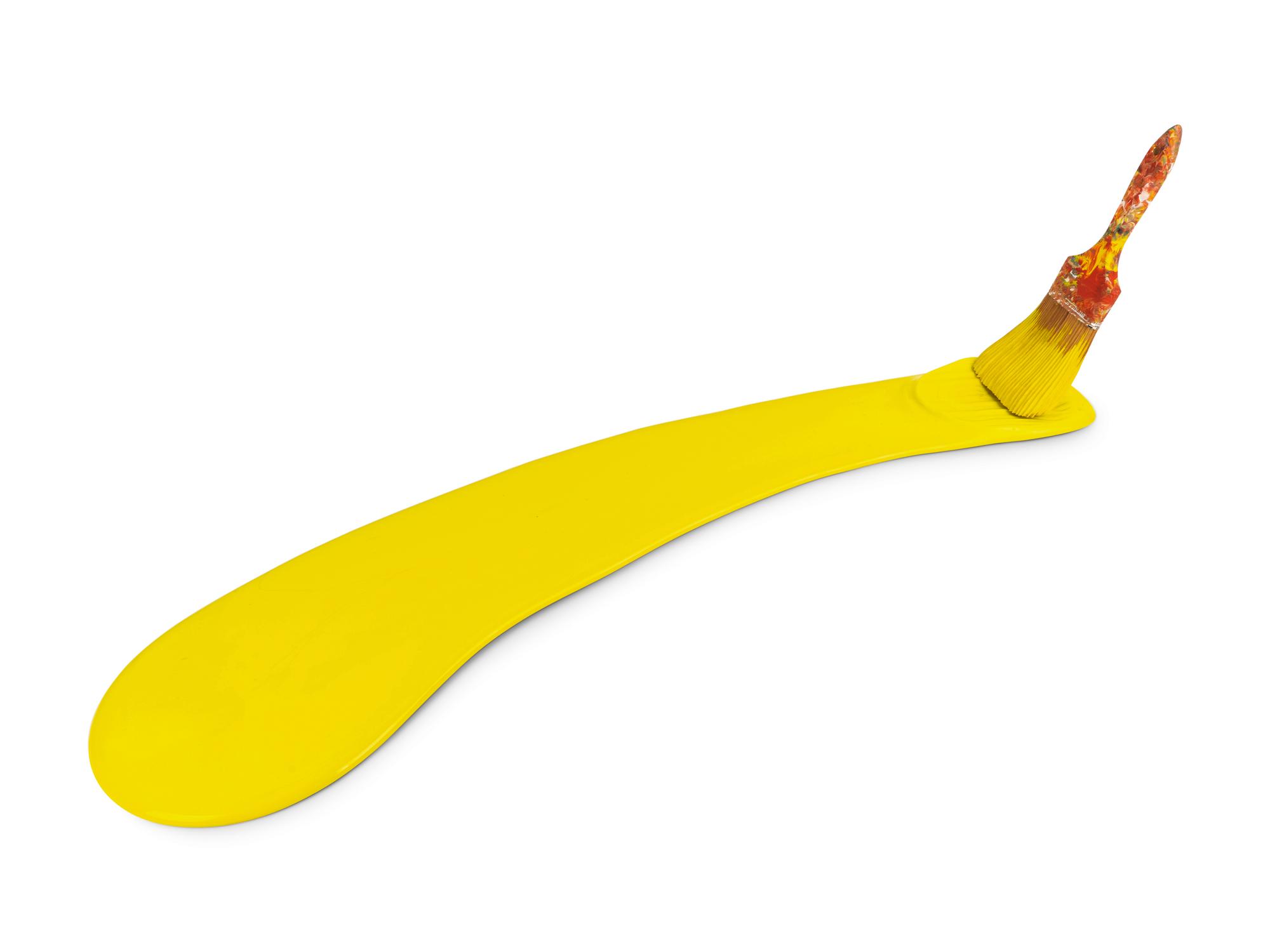 The Yellow Brush Stroke