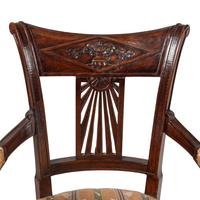 A Set of Four Directoire Oak Fauteuils