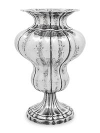 An Eastern European Silver Vase