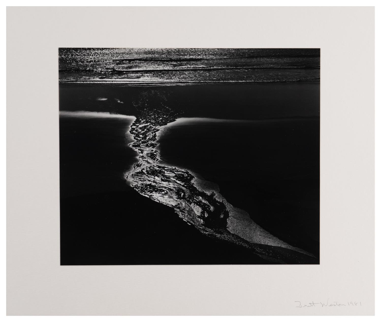 Brett Weston (1911-1993) Untitled Abstraction, 1981