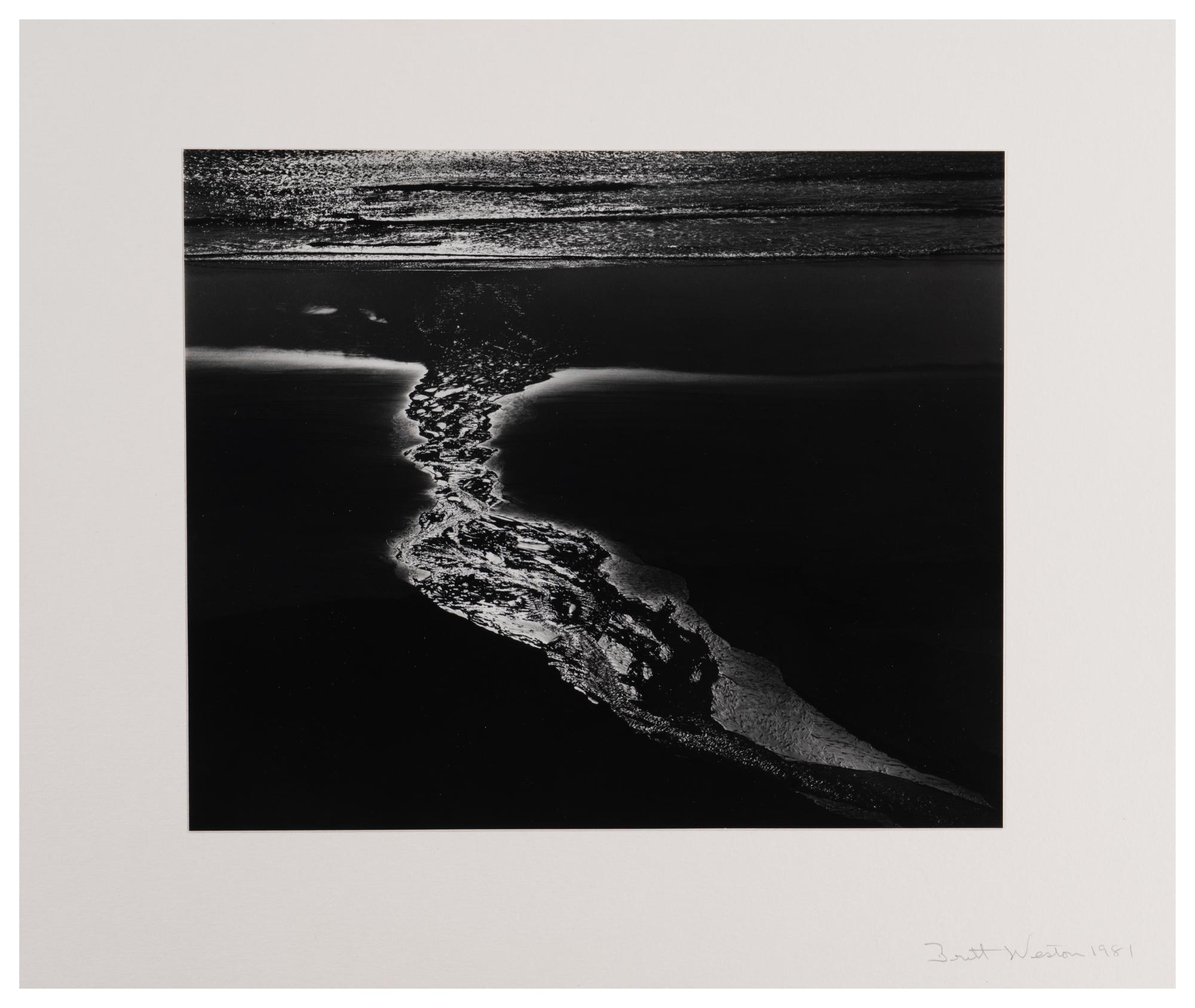 Brett Weston (1911-1993) Untitled Abstraction, 1981