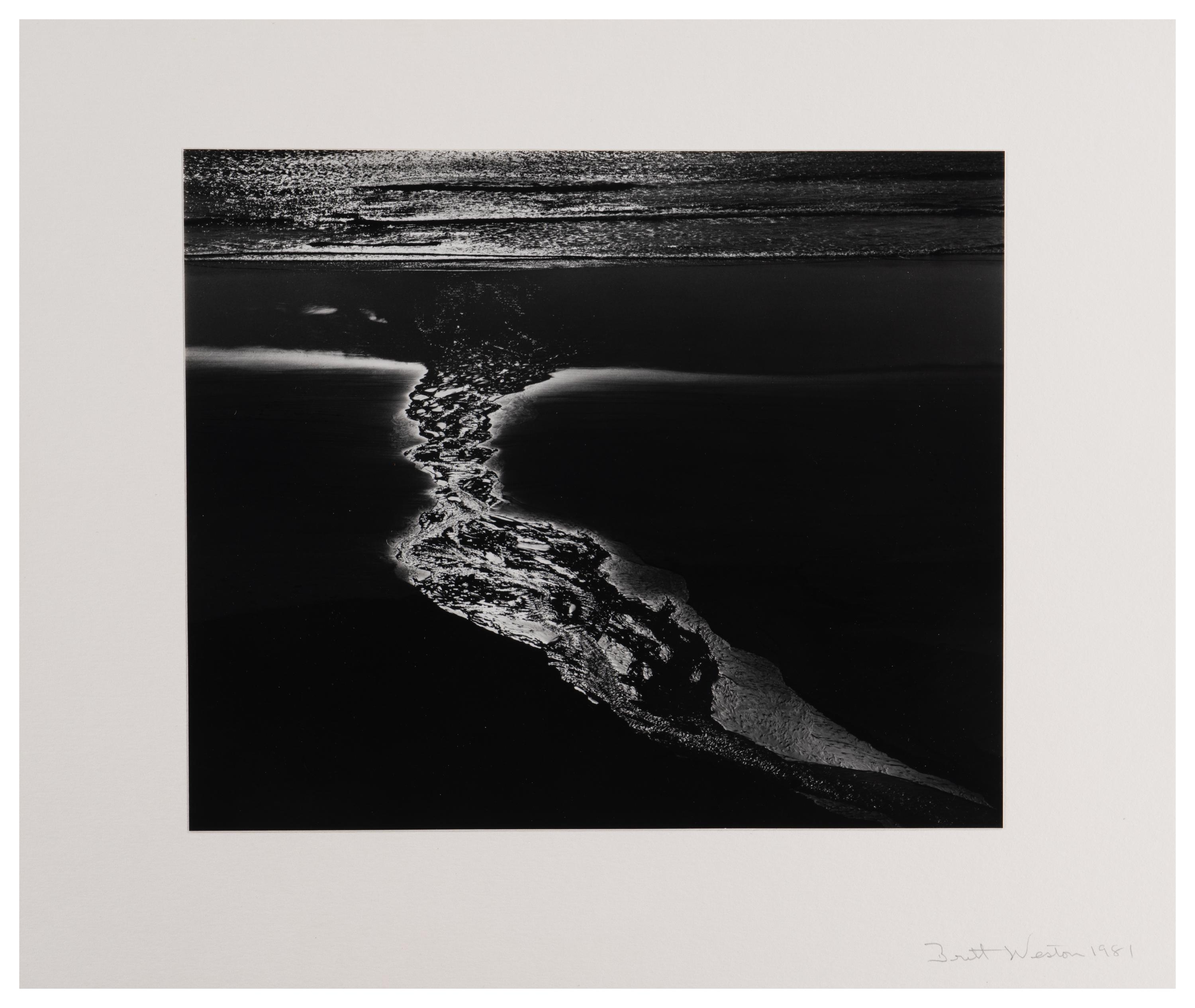 Brett Weston (1911-1993) Untitled Abstraction, 1981