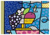 Romero Britto (Brazilian, b. 1963) — Marlos Home , 1996