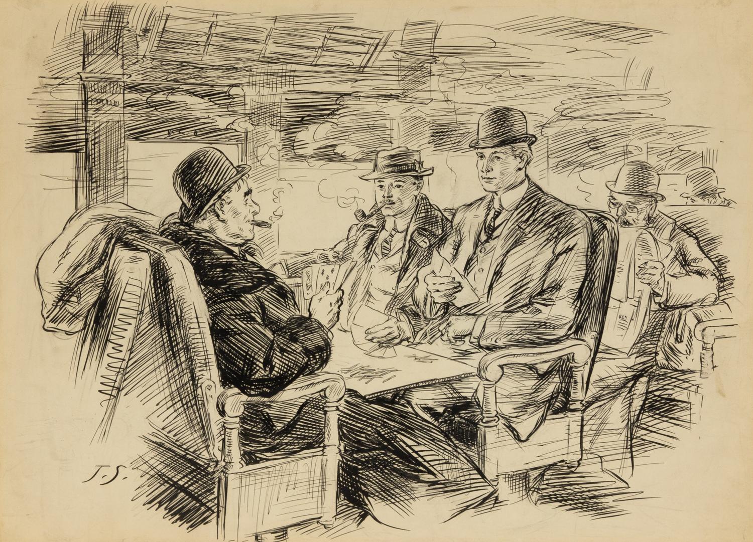 Illustration for Fruits of Repentance; “Lucky!” cried Buck Thorney – I don’t see the luck