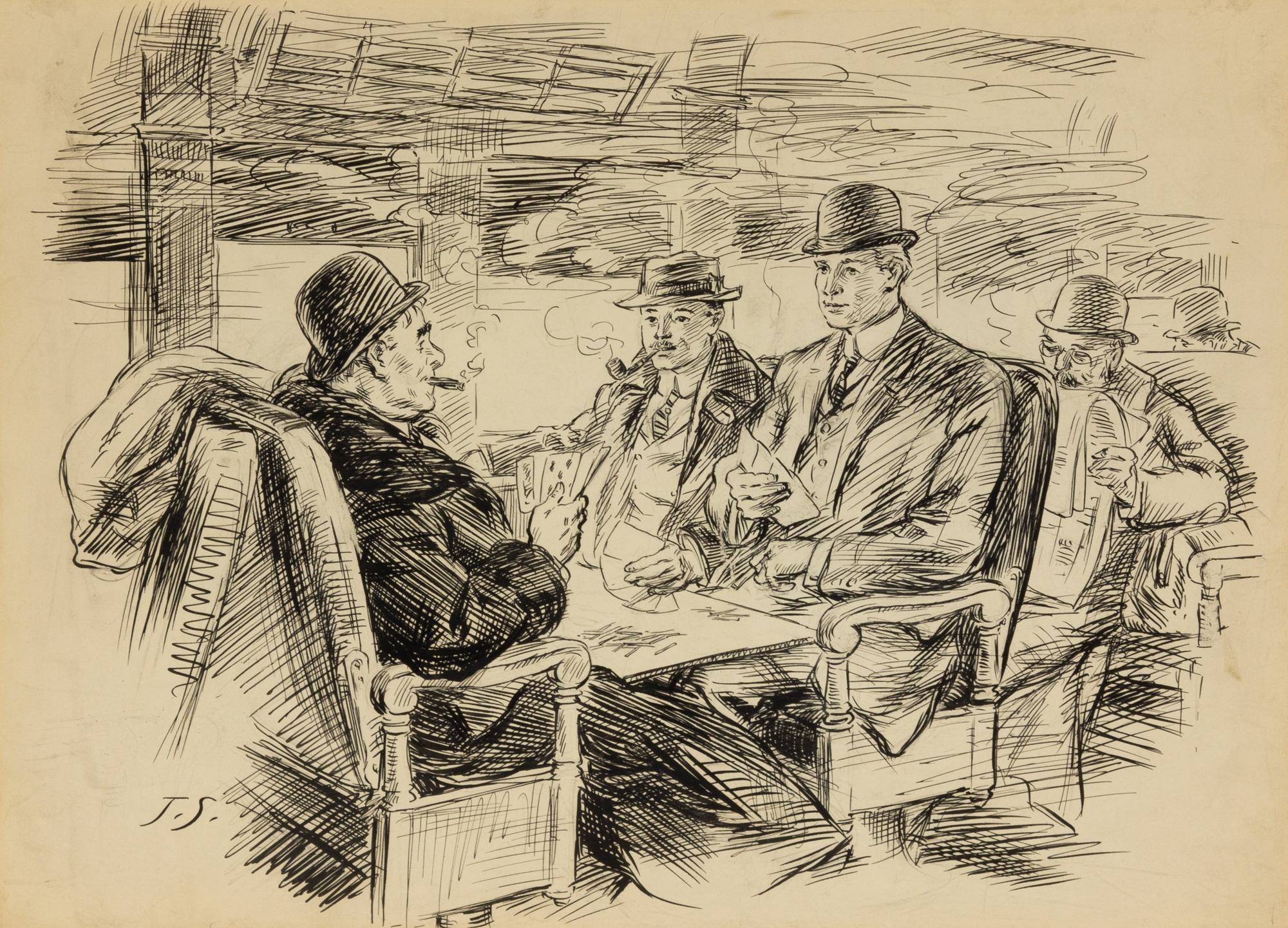 Illustration for Fruits of Repentance; “Lucky!” cried Buck Thorney – I don’t see the luck