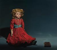 Doll and Daguerreotype , c. 1940-50s