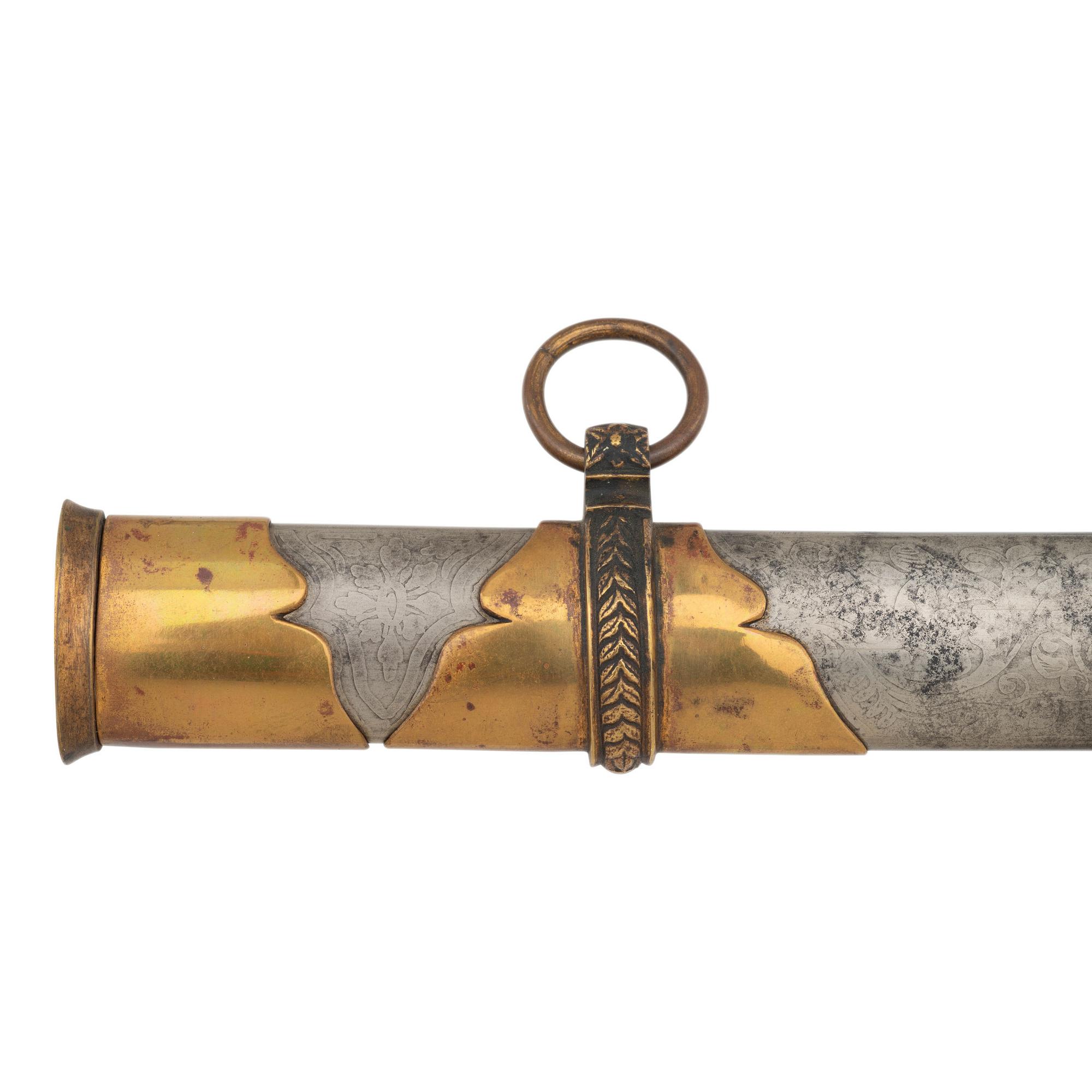 Published Tomes, Son & Melvain Field Grade Cavalry Officers' Sword Presented to Lt. Col. S.M. Fuller - 4th Maine Infantry