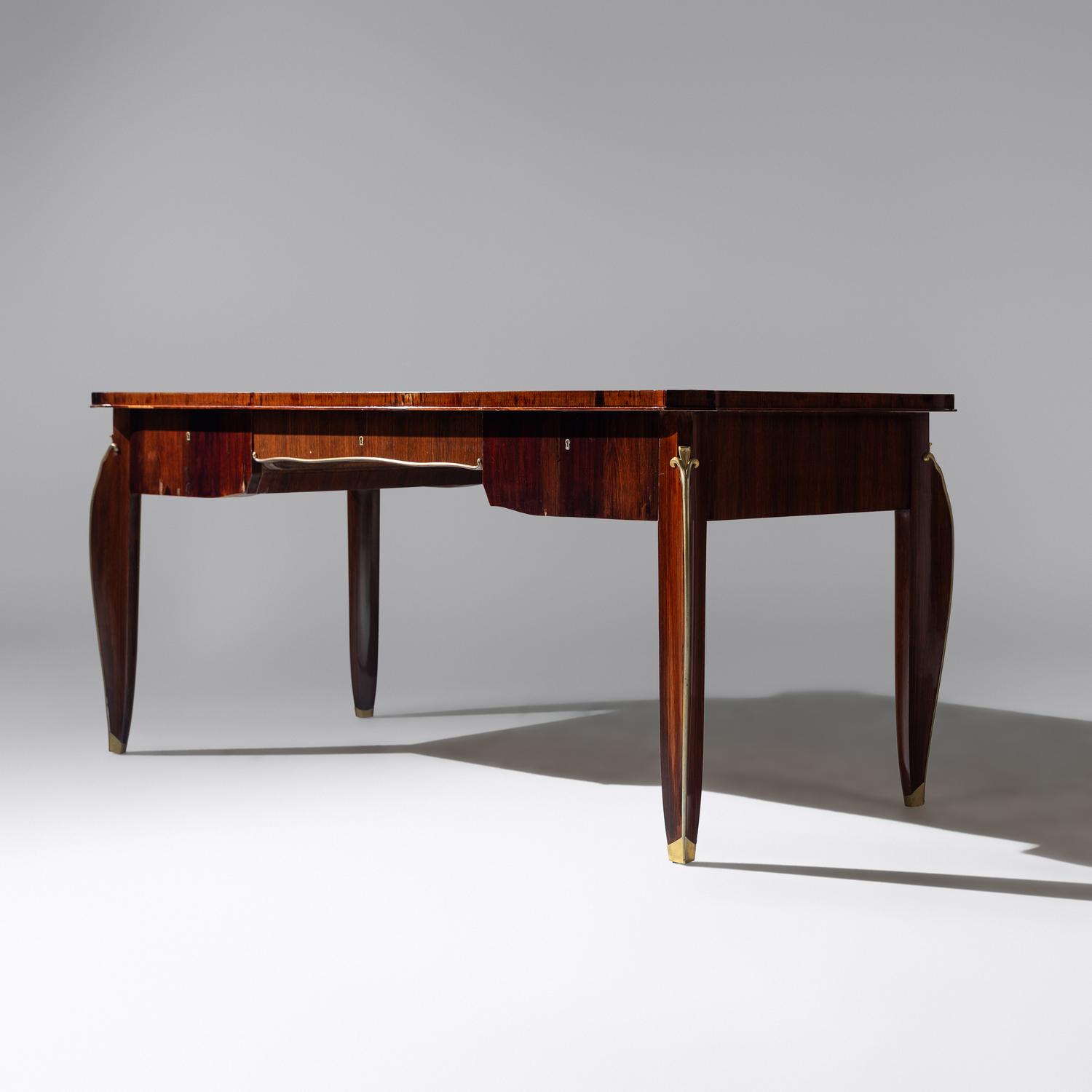 Jules Leleu (French, 1883–1961) — Rosewood Desk